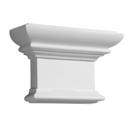 ПУ Европласт Капитель полуколонны 151х46х98 1.21.008 