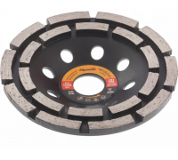 Чашка алмазная шлифовальная двухрядная 125х22,2х4,5мм Sparta