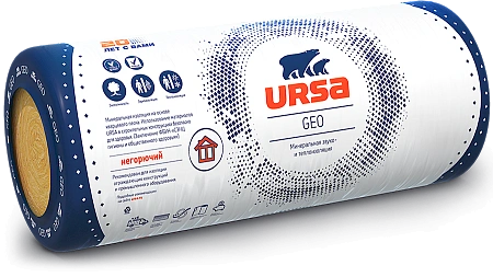 Минвата с/в  50х1200х10000мм 24м2 М11-(2) Ursa---