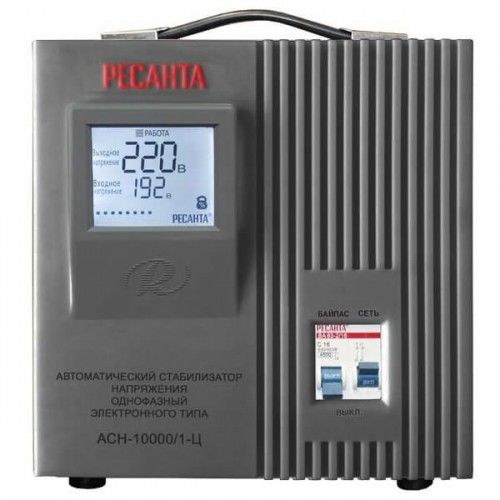 Стабилизатор 10000Вт АСH-10000/1-Ц Ресанта 5%(19)