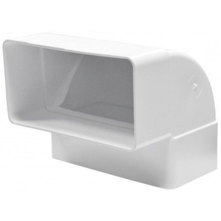 Колено вентиляционное прямоугольное 60х204мм вертикальное 8282 Zernberg