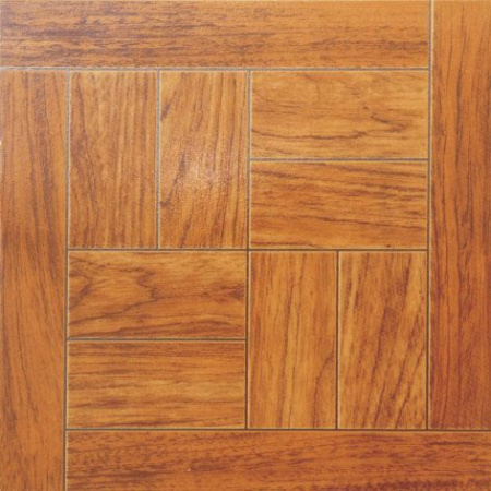 Плитка напольная 327х327х8мм глазурованная орех с металлизацией Паркет ВКЗ