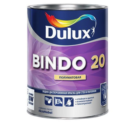 Краска Dulux Professional Bindo20 интерьерная  2,25л BC 10%---