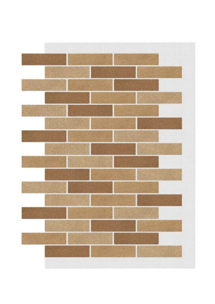 Панель АМК 100 Кирпич бежевый