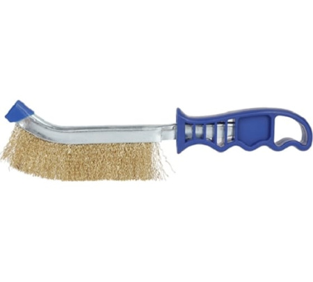 Щетка по металлу многоцелевая пластмассовая ручка Workpro