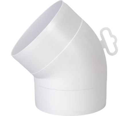 Колено вентиляционное круглое 100х45° ERA---