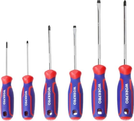 Набор отверток  6шт PH/SL Workpro