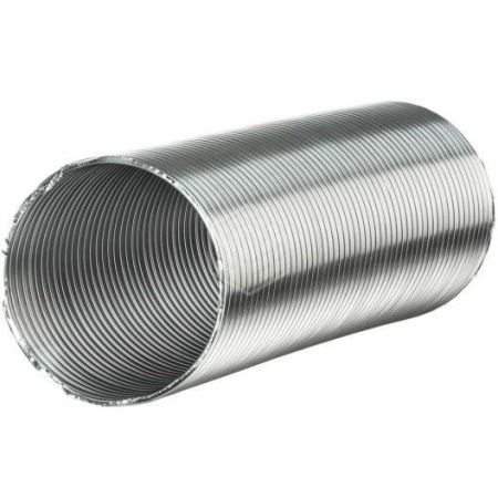 Воздуховод вентиляционный алюминиевый 100мм 1-3м Анкор