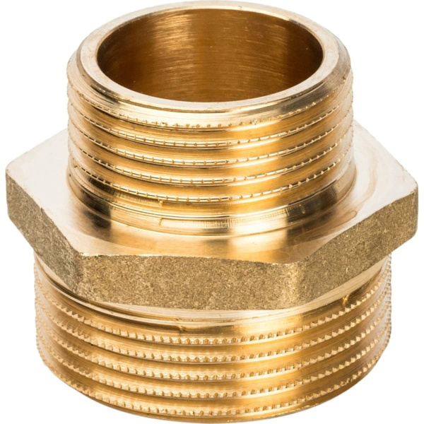 Нипель латунь 15х20мм переходной