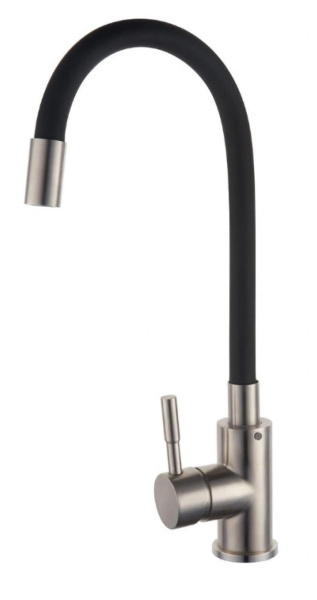 Смеситель кухня SUS124W-016F Д35 белый РМС(52)