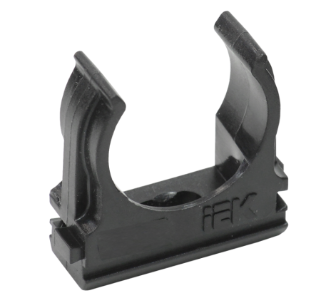 Клипса к трубе гофриров.16 ПНД черная IEK