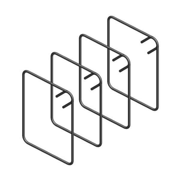 Хомут из арматуры 10х30